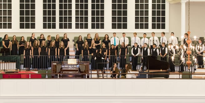 student choir group | Veritas Academy | Classical Christian School