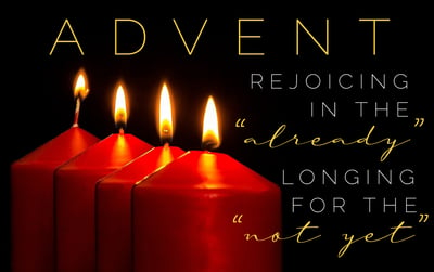 advent candles rejoicing longing