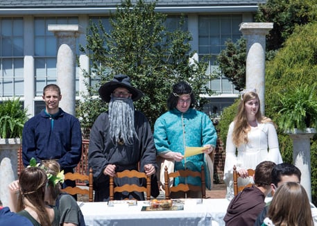 The Rivendell Feast brings Middle Earth to Life for our 8th graders