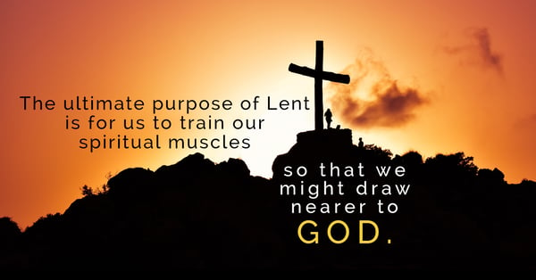 purpose of lent cross