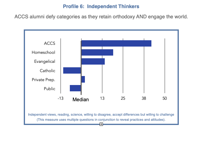 Independent Thinker Profile Blue